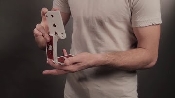 Learn an EASY Cut and Card Flourish (Kalush Cut) | Card Magic Basics Tutorial