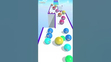 Can you beat this level too?|ball merge 2048 #shorts #gameplay #gaming#satisfying #asmr#relaxing