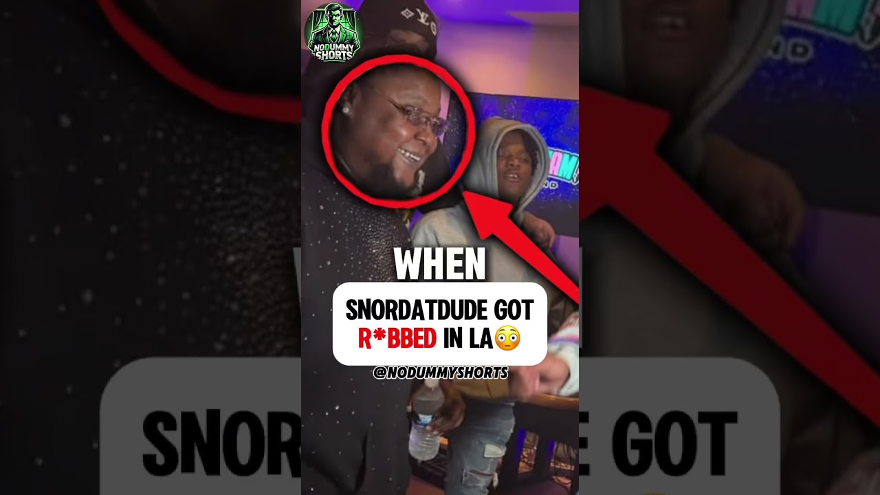 SnorDatDude ограбили в Лос-Анджелесе 😳 