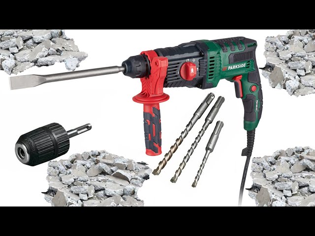 Parkside Hammer Drill PBH 800 A1 TESTING - YouTube