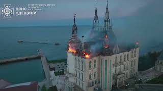 'Harry Potter Castle' Damaged in Odesa as 5 Reported Killed