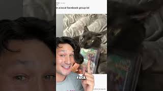 His Cat ATE His Pokemon Cards!! . . #shorts #pokemon