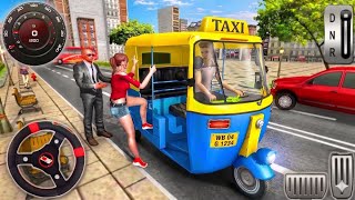 Modern Tuk Tuk Rickshaw Driving - Offroad Auto Driver - Android Gameplay screenshot 2
