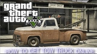 GTA 5 Online | How To Get Tow Truck Online "NO MODS / NO COMPUTER" | AFTER 1.09 | HDRAWR screenshot 2