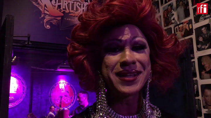 Show de drag queens em Paris