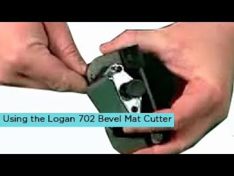 Using the Logan 702 Bevel Mat Cutter