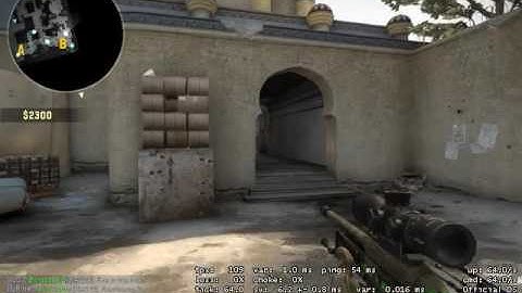 I killed a teleport hacker IN CSGO!