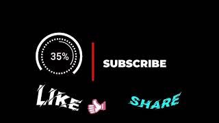 like, share subscribe template + copyright free #3