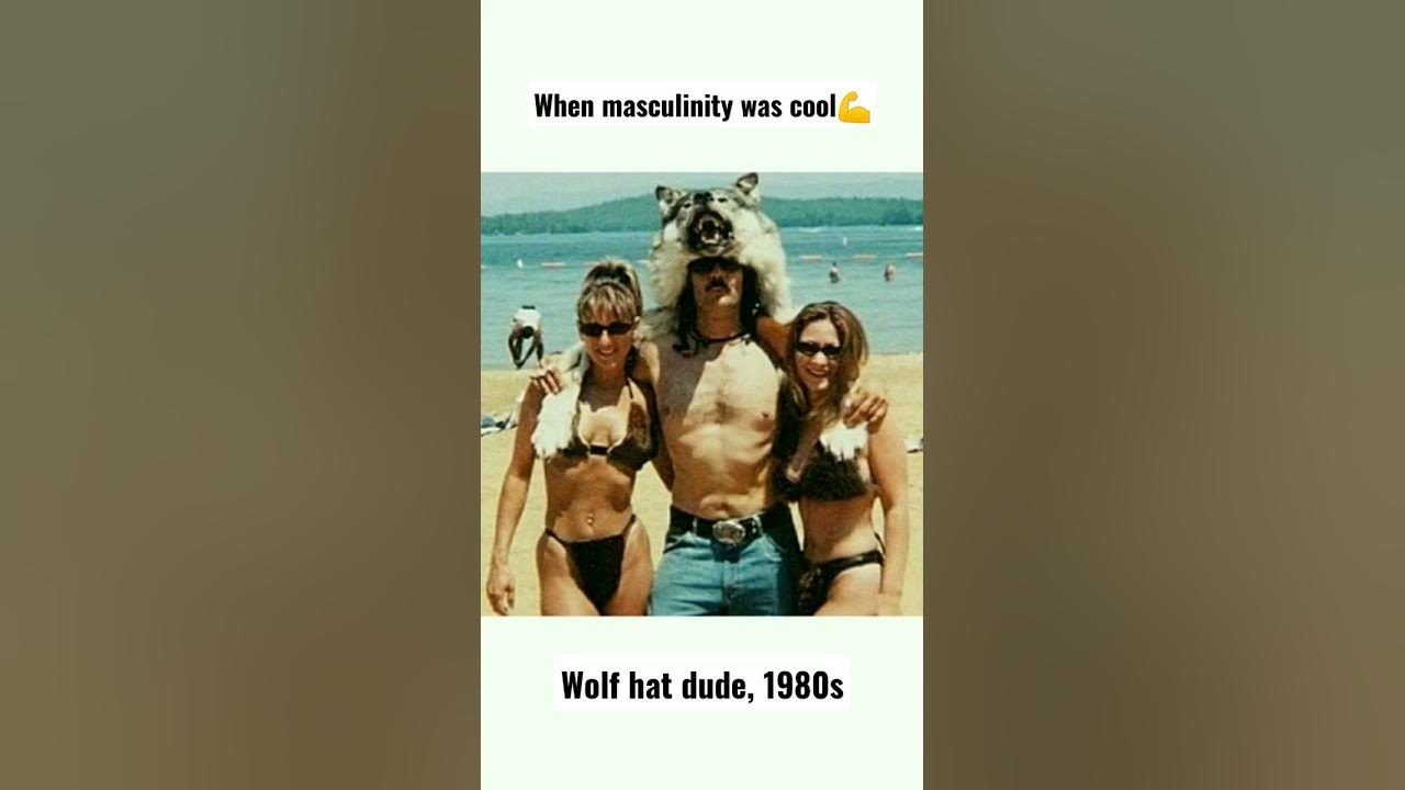 Wolf hat dude, 1980s