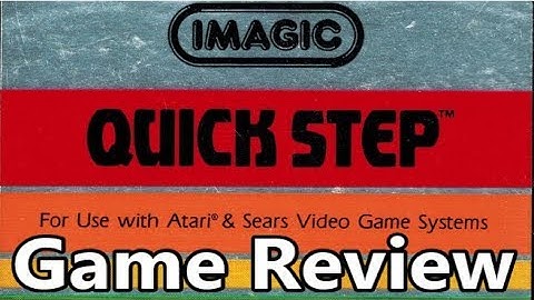 Quick Step Atari 2600 Review - The No Swear Gamer Ep 486