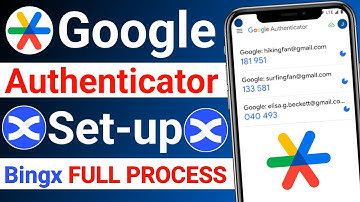 Bingx account me google authenticator setup kaise  kare | how to setup google authenticator