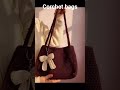 ✨ Beautiful Crochet Bag Designs 😍 Handmade Aesthetic Collection #shorts