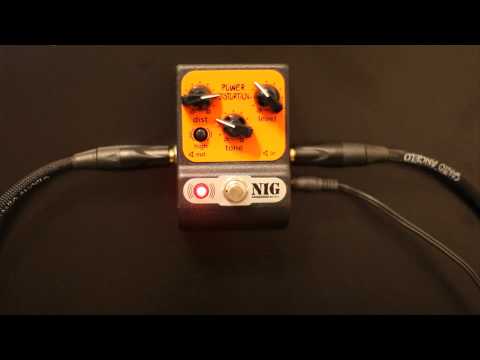 Demo Pedal NIG POWER DISTORTION da nova linha Pock...