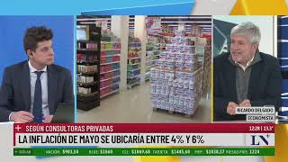 Esta tarde se conoce la inflación de abril; el análisis del economista Ricardo Delgado