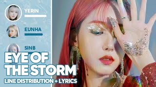 GFRIEND - Eye of the Storm (Line Distribution   Lyrics Color Coded) PATREON REQUESTED