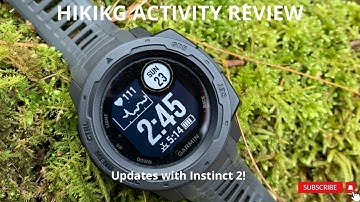 Garmin Instinct 2: HIKING Activity Detailed Review and Use. Get the MOST out of your Instinct!