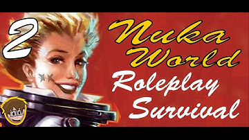Fallout 4 Roleplay Survival Nuka World Raider Build: Gauntlet Part 2