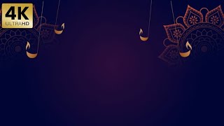 Royalty Free Diwali Celebration Lamp Rotating Blue Background Animation Template