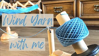 Wind Yarn with Me for My Next Project (trying out my new yarn winder!) by Wool 'n Words 212 views 1 year ago 10 minutes, 6 seconds