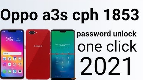 Oppo a3s cph 1853 pin password unlock with easyjtag plus one click