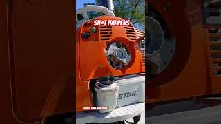 Pull cord replacement for [STIHL BG430] 💪🏾 keep it moving #lawncare #stihl #blowers