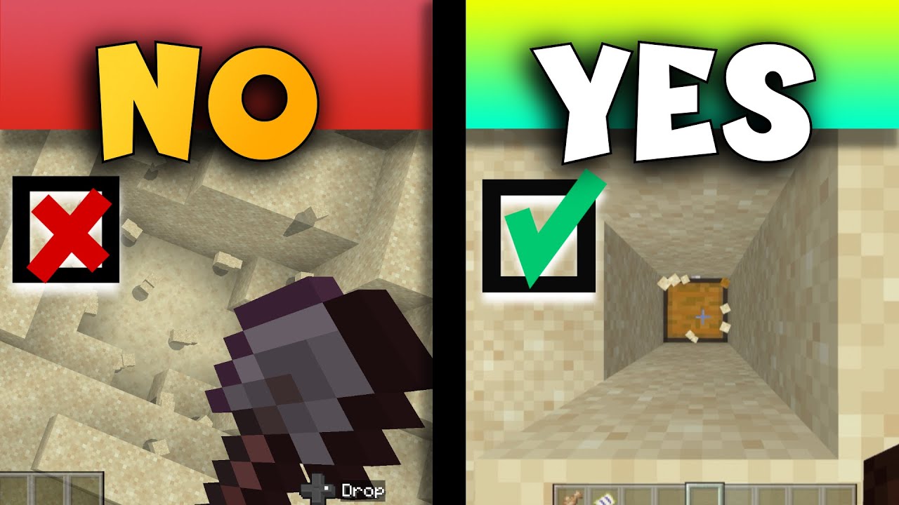 Did you know this buried treasure trick? #minecraft