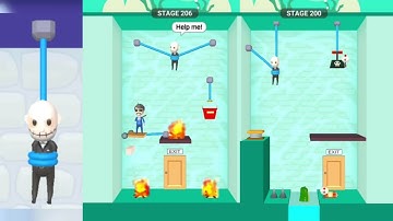 Rescue Cut Classic Mode 200 Level Gameplay 200-220