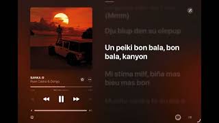 SANKA (Ryan Castro & Dongo) Letra