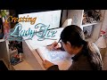 Creating Lady Ice ❄ The Making of a Short 2D Animation