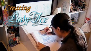 Creating Lady Ice ❄ The Making of a Short 2D Animation
