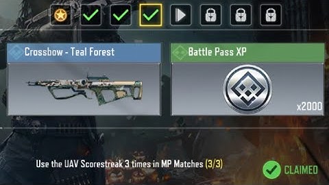 Call Of Duty Mobile Use UAV Scorestreak 3 times  in MP Matches Task Complete