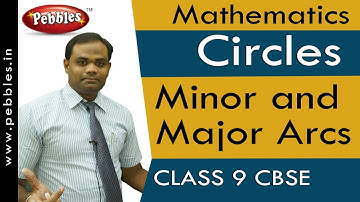Minor and Major Arcs : Circles | Mathematics | Class 9 |CBSE Syllabus