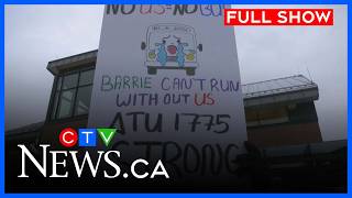 A Barrie Transit strike looms | CTV News Barrie at Six for March 20, 2026