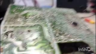 Sanyo crt tv on off problem