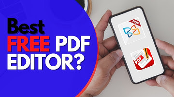Best FREE PDF Editor For Android?