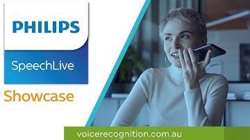 Speechlive - Philips Cloud Dictation Demonstration