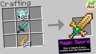 Minecraft, But The Magic Sword... (Hindi)