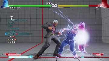 STREET FIGHTER V: Hard Urien Combo