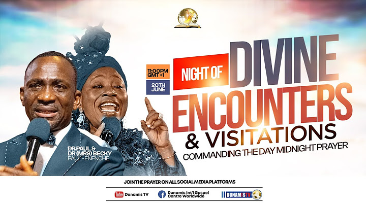 COMMANDING THE DAY MIDNIGHT PRAYER || NIGHT OF DIVINE ENCOUNTERS & VISITATIONS || 20-06-2025