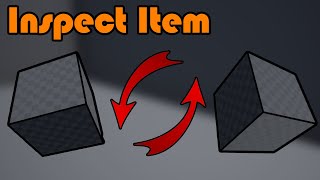 Inspect And Rotate Item | Inspect Item Part 2 - Unreal Engine 4 Tutorial