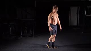 Slider Reverse Lunge