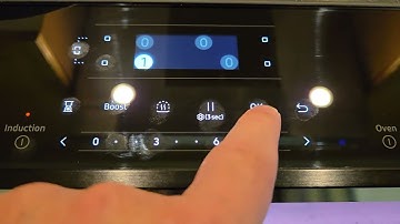 Samsung Induction Range Controls Overview