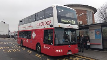 Superloop/ALN - New BYD BD11 - ED34e - LF25TGY - on Route SL1 - at Arnos Grove Station - 15/11/2025
