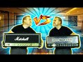 Marshall JCM 800 2203x VS Mesa Dual Rectifier 3ch 100w High Gain Shootout