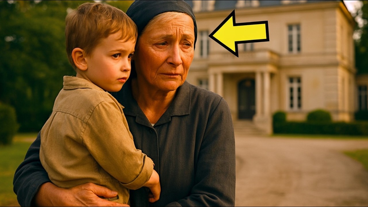 VEUVE ÂGÉE EXPULSÉE AVEC SON NEVEU ENDORMI… ILS IGNORAIENT QUE LA MAISON ÉTAIT…