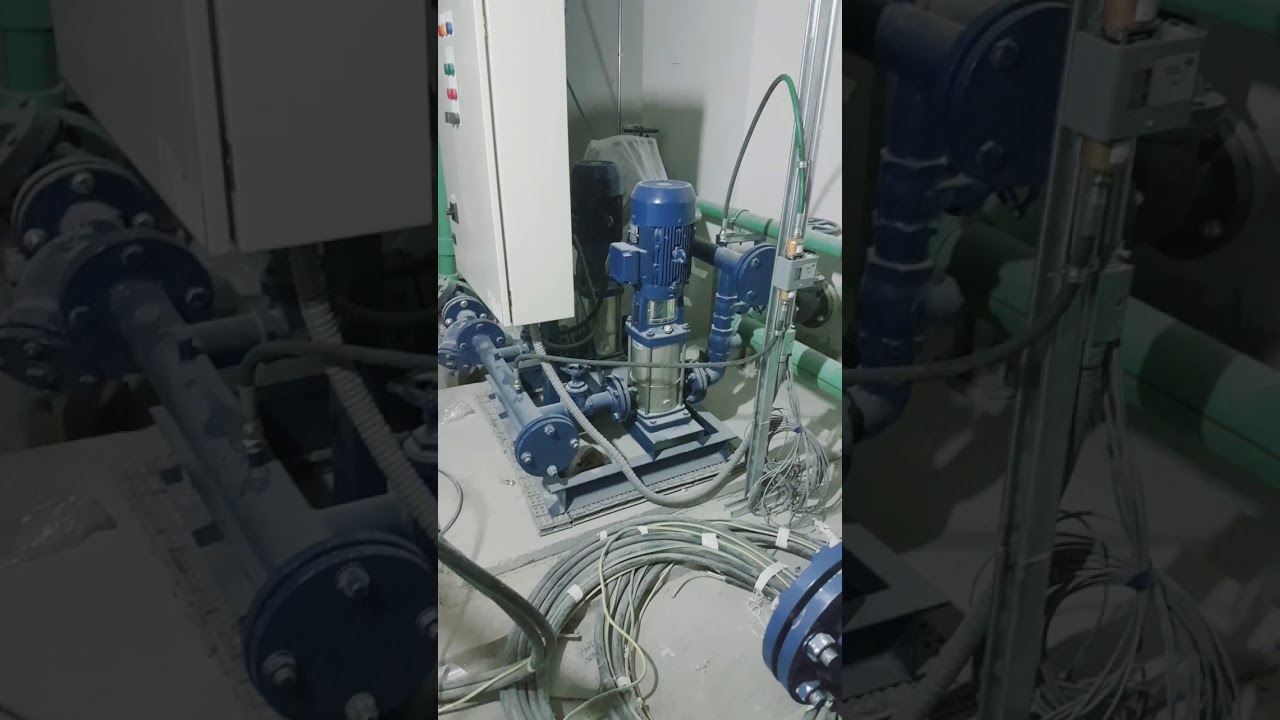 Water Supply pump room YouTube