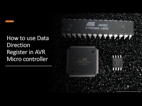 What is DDR in AVR? Understanding Data direction registers in AVR Controllers