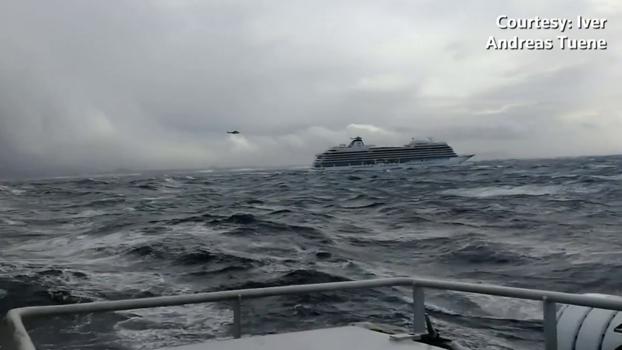 Norway Cruise Ship Towed To Port After Nearly 500 People Rescued Europe News Top Stories The Straits Times