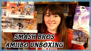SUPER SMASH BROS AMIIBO UNBOXING