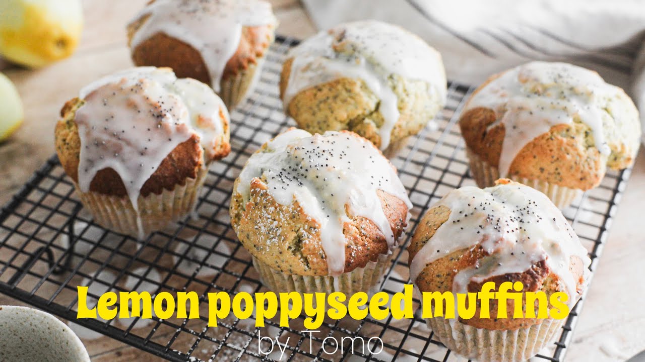 Lemon poppyseed muffin プチプチ食感！レモンポピーシードマフィンの作り方 YouTube